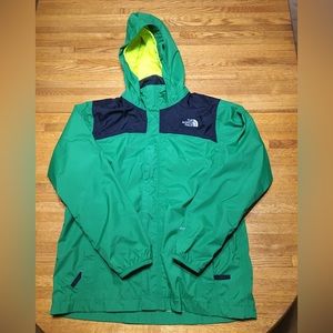 The North Face Boy’s HyVent rain jacket.